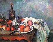 Paul Cezanne, Stilleben mit Zwiebeln